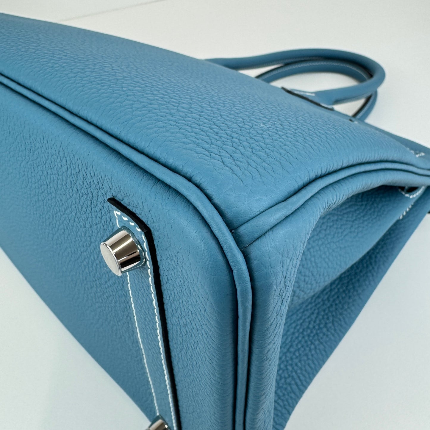 Birkin30 バーキン30 New blue jean ニューブルージン PHW シルバー金具 Stamp-W W刻印 Togo トゴ