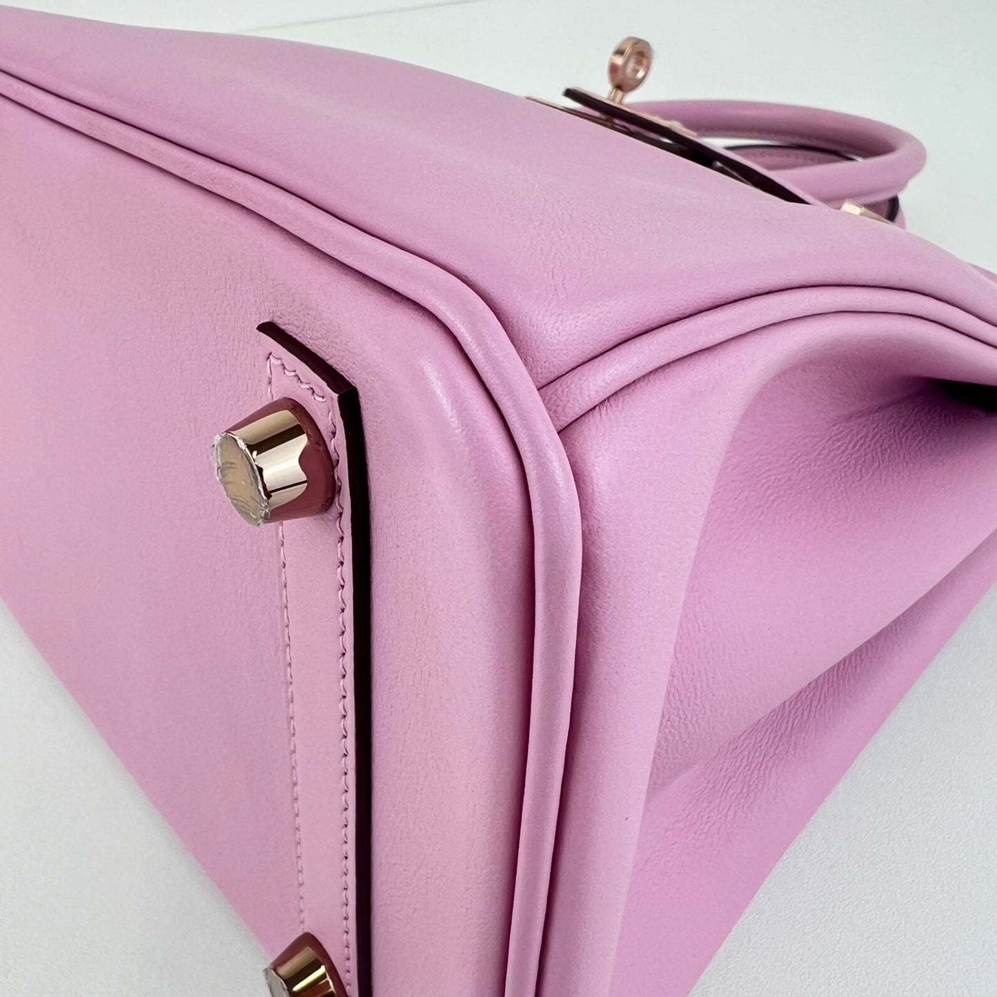 Birkin25 バーキン25 Mauve sylvester モーヴシルベストル  PMBHW シャンパンゴールド金具 Swift スイフト Stamp-Z Z刻印