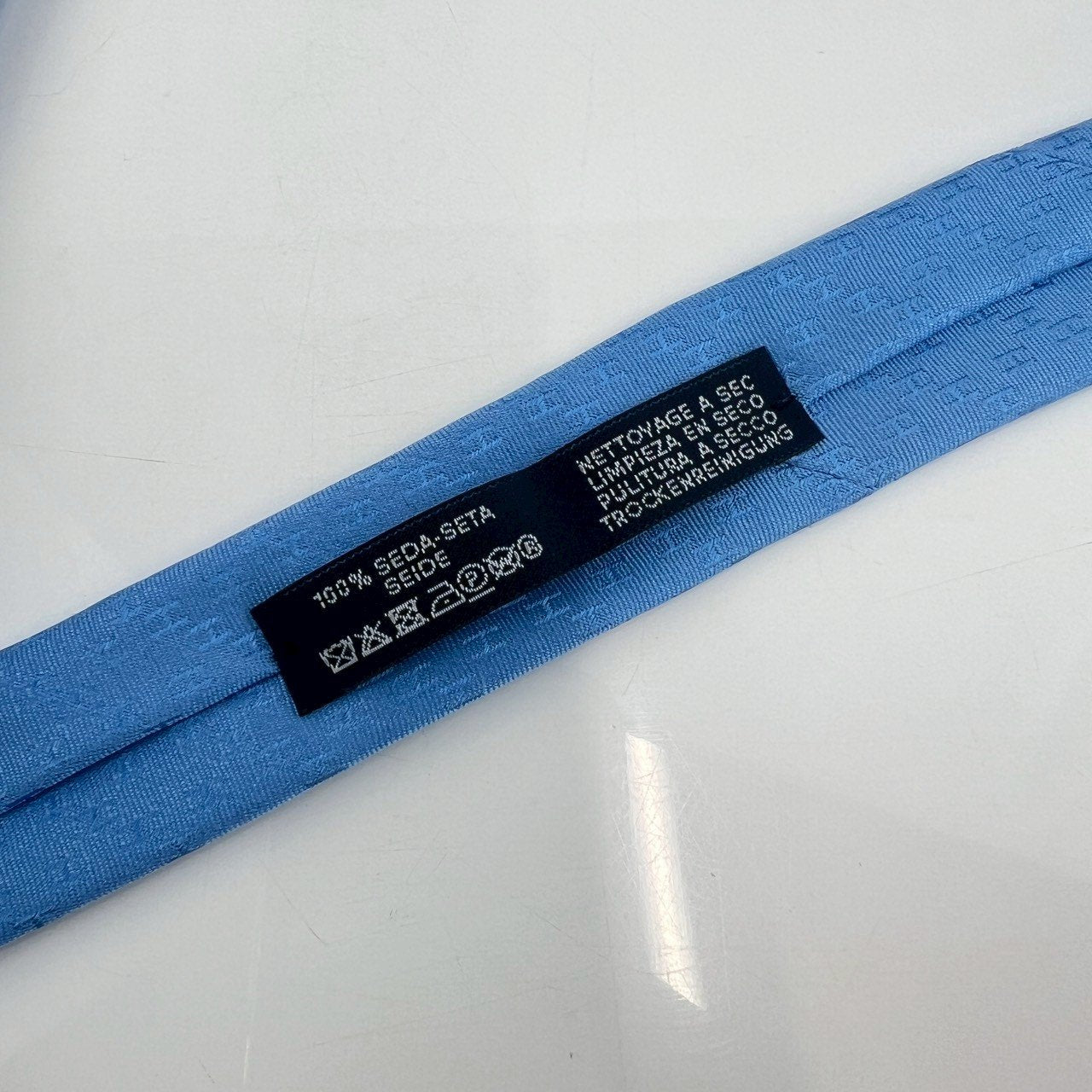 シルクタイ Faconnee ニューHタイ Faconnee New H tie BLUE LAC ブルーラック シルク