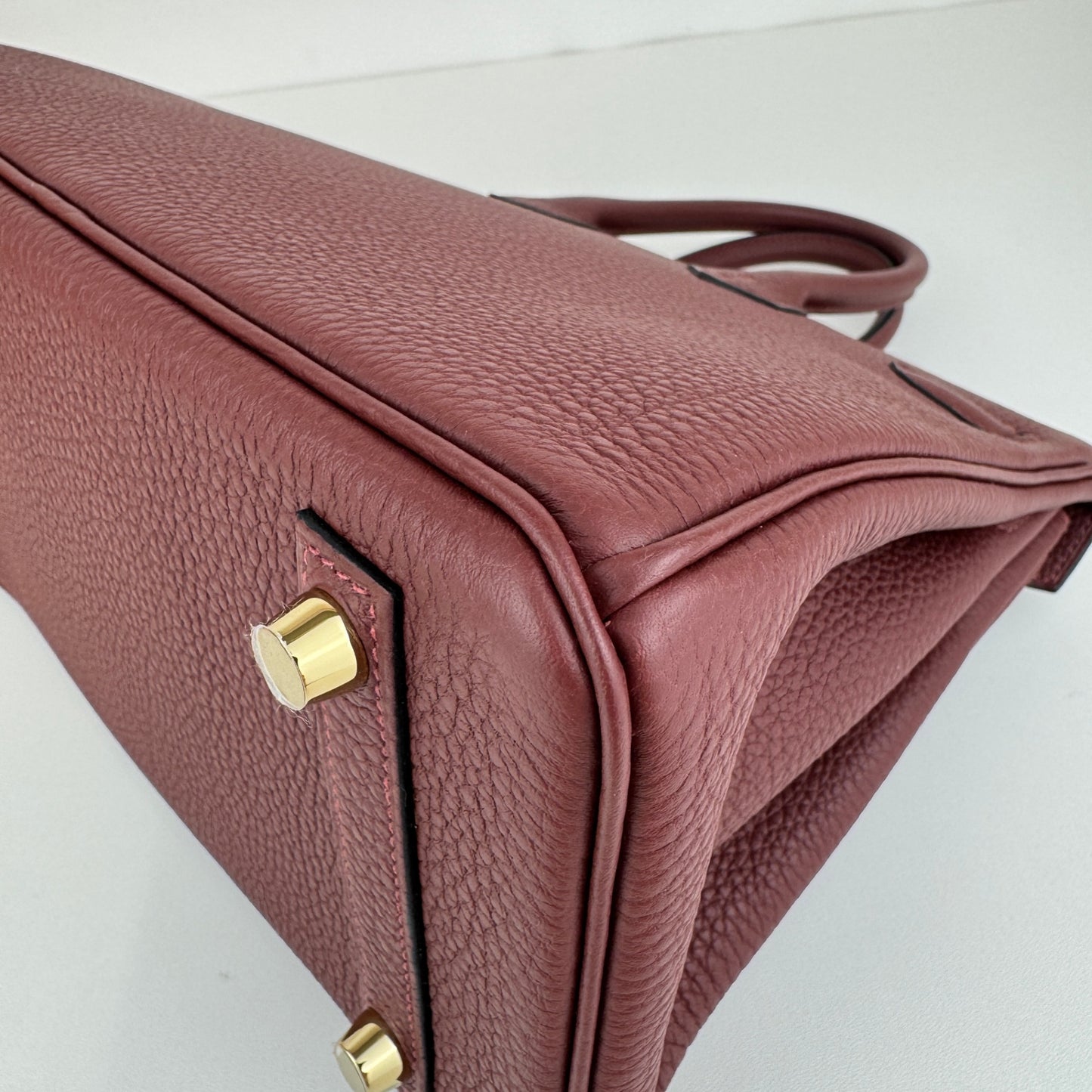 Birkin25 バーキン25 Rouge H ルージュアッシュ Togo トゴ GHW ゴールド金具 Stamp-K K刻印