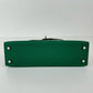 Mini kelly ミニケリー Stamp-W W刻印 Epaom エプソン Vert moyen ヴェールモワイヤン PHW シルバー金具
