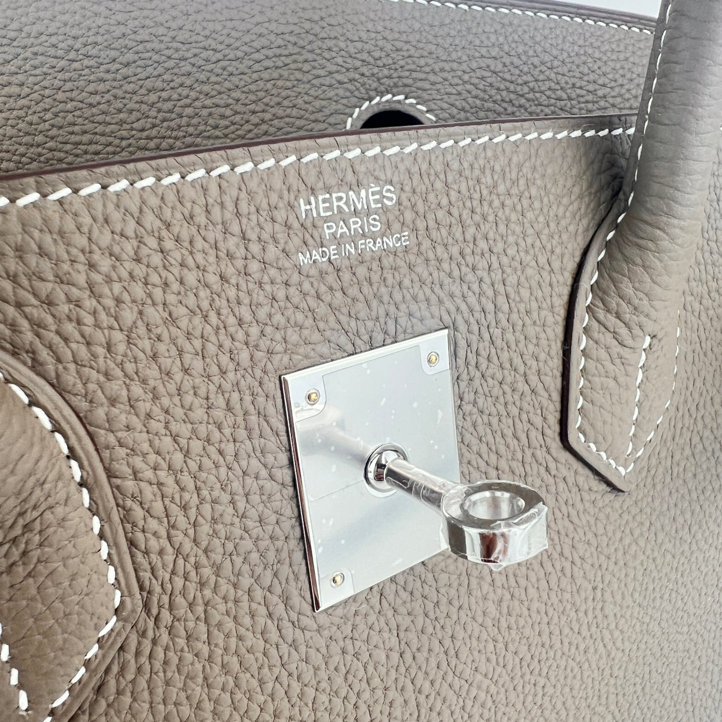 Birkin30 バーキン30 Etoupe エトープ PHW シルバー金具 Stamp-K K刻印 Togo トゴ