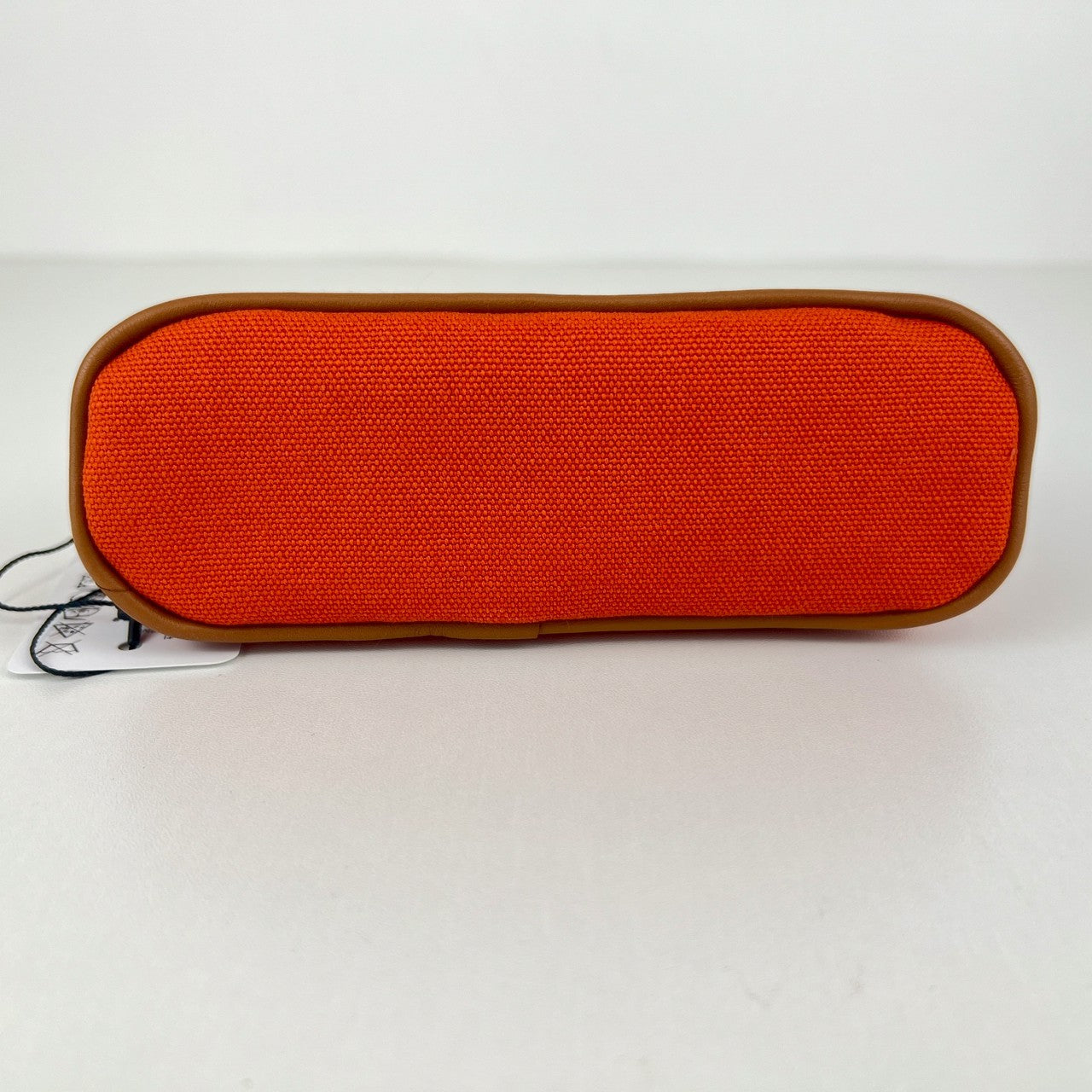 Hermès エルメス Trousse Bolide mini mini ボリードポーチ ミニミニ 綿100% Orange feu オレンジフー