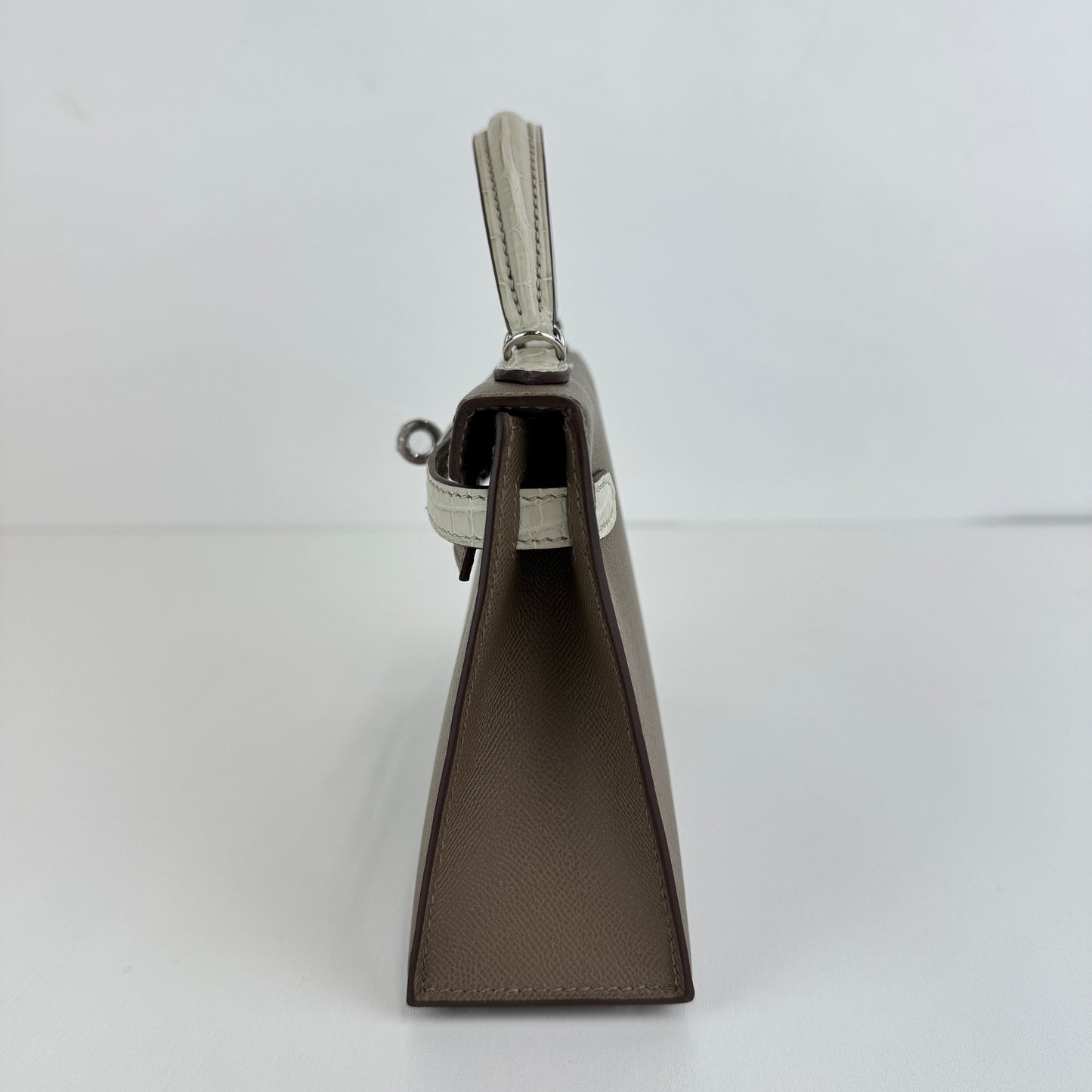 Mini kelly touch ミニケリータッチ Etoupe エトゥープ Beton ベトン Stamp-K K刻印