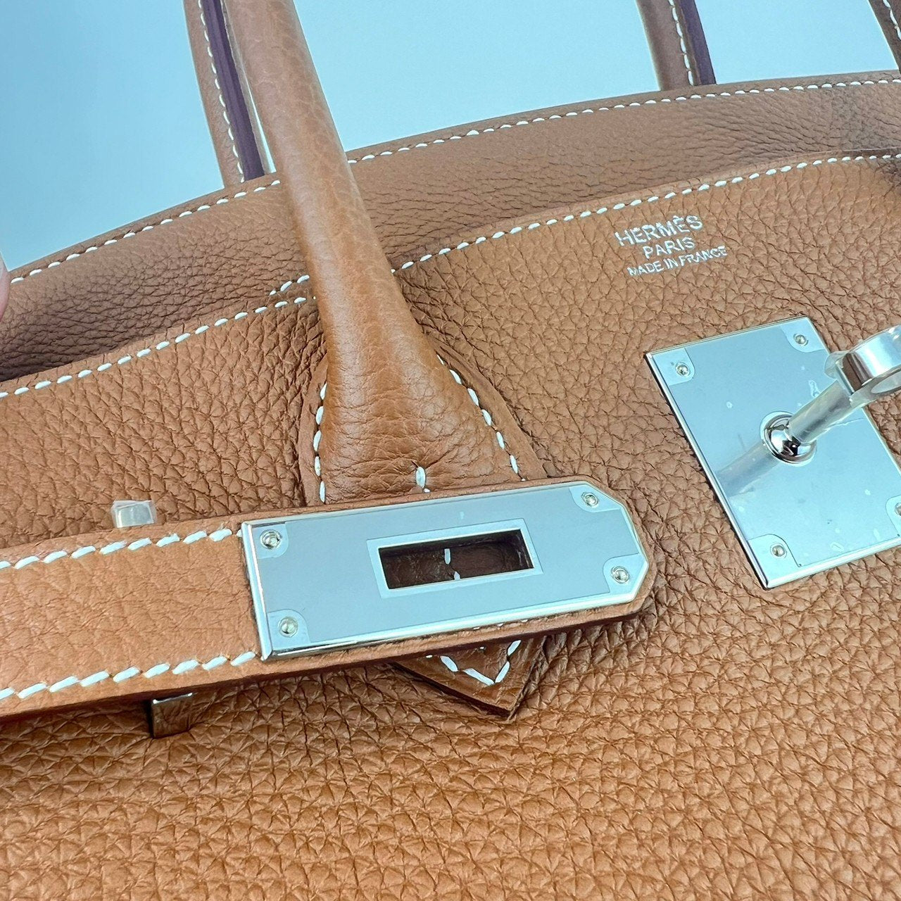 Birkin30 バーキン30 Gold ゴールド Togo トゴ PHW シルバー金具 B刻