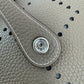 Evelyn PM エヴリンPM Etoupe エトープ  PHW シルバー金具 Taurillon Clemence トリヨンクレマンス Stamp-K K刻印