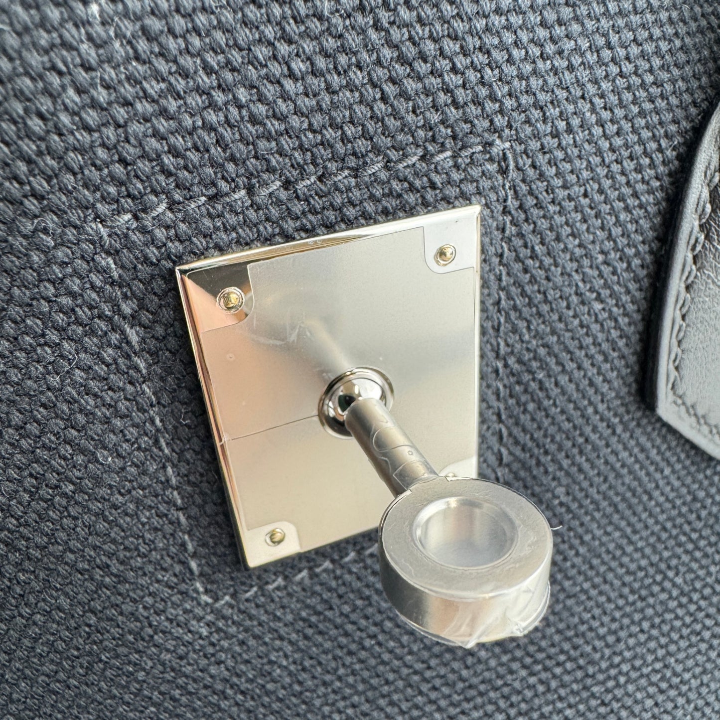 Birkin35 cargo バーキン35カーゴ　Black ブラック  PHW シルバー金具　Toile goelan/Swift　Stamp-W W刻印