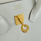 Birkin25 バーキン25 Craie クレ GHW ゴールド金具 W刻印 Epsom エプソン