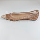 Colibri Pointed Toe Ballerina Flat  コリブリ ポインテッドトゥ バレエフラット Pink ピンク ポリアミド  カーフレザー  ラムレザー サイズ37 24cm
