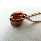 Pendant Mini pop H ミニポップH Marron grace マロングラッセ Rose gold plated ローズゴールドプレーテッド