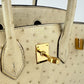 Hermès エルメス Birkin25 バーキン25 Stamp-Z Z刻印 Ostrich オーストリッチ Parchemin パルシュマン GHW ゴールド金具