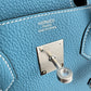 Birkin30 バーキン30 New blue jean ニューブルージン PHW シルバー金具 Stamp-W W刻印 Togo トゴ