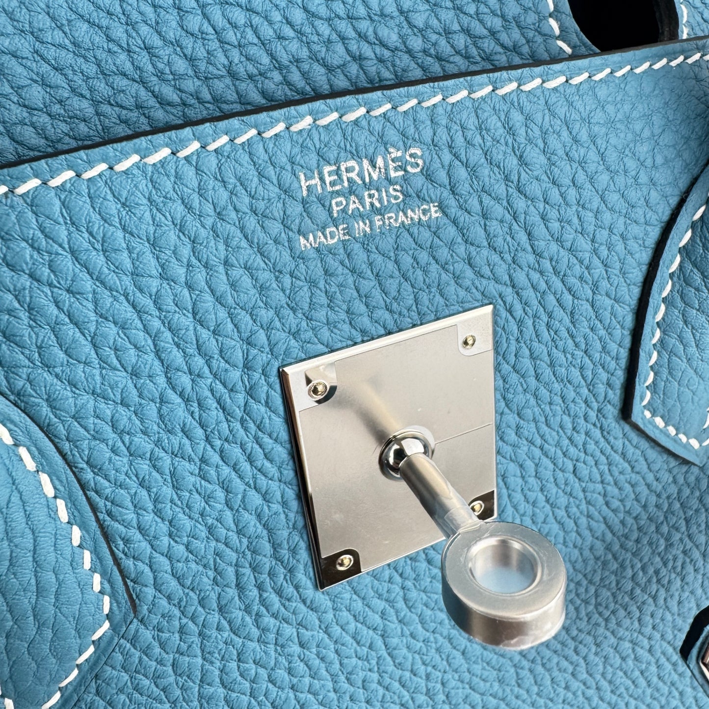 Birkin30 バーキン30 New blue jean ニューブルージン PHW シルバー金具 Stamp-W W刻印 Togo トゴ