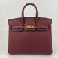 Birkin25 バーキン25 Rouge H ルージュアッシュ YG金具 Stamp-K K刻印 Togo トゴ