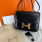 Constance mini コンスタンス18 Black ブラック GHW ゴールド金具　Boxcalf ボックスカーフ　Stamp-B B刻