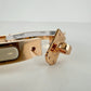 Hermès エルメス Mini Clic Kelly bracelet PM 200004F085PM ミニ クリック ケリー ブレスレット エナメルブレスレット ファン Creme / Rosegold ：クリーム / ローズゴールド