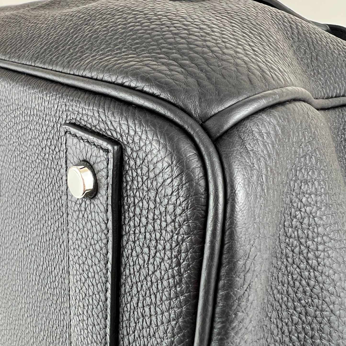 Haut a courries50 multi pocket オータクロア50 マルチポケット Black ブラック Togo トゴ PHW シルバー金具 Stamp-W W刻印