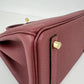 Birkin25 バーキン25 Rouge H ルージュアッシュ YG金具 Stamp-K K刻印 Togo トゴ
