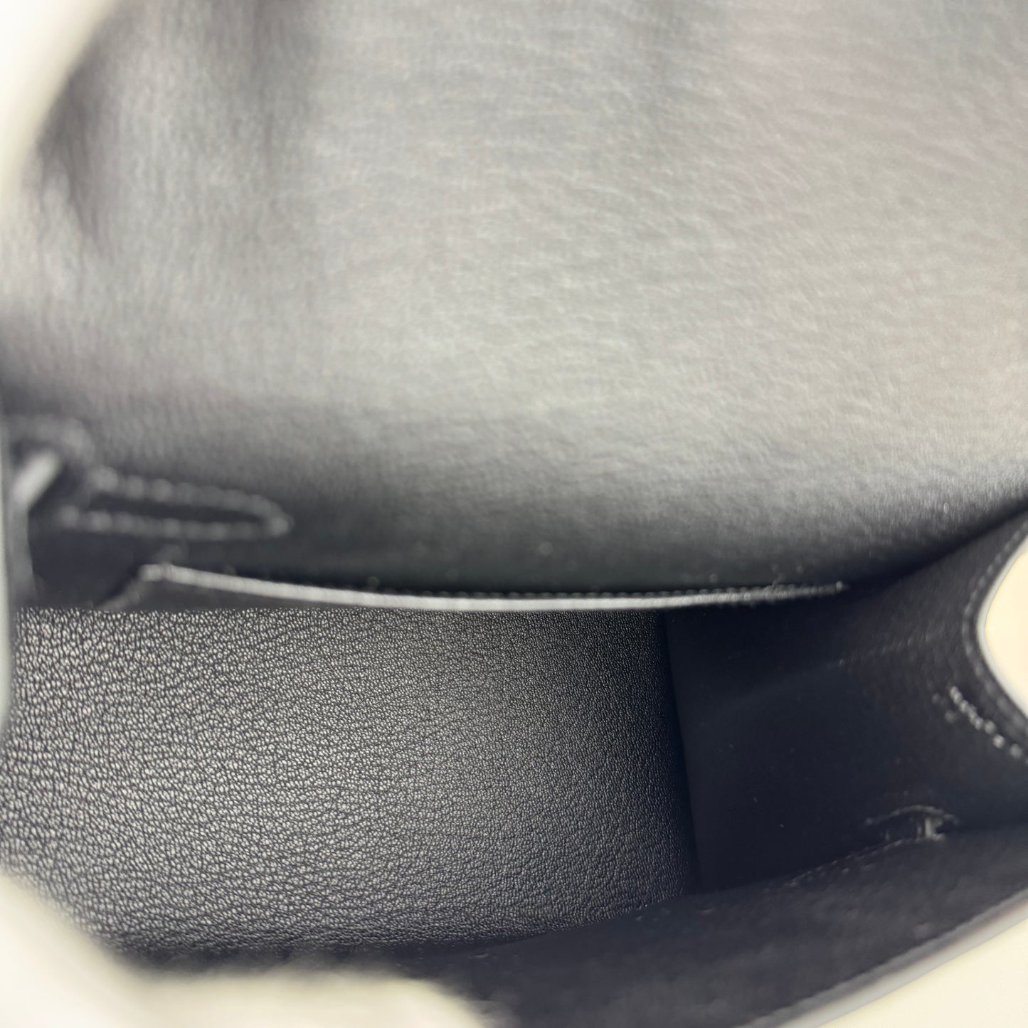 Kelly20 disrder ケリー20 無秩序 Black ブラック Epsom エプソン PHW シルバー金具 Stamp-W W刻印