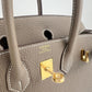 Birkin25 バーキン25 Stamp-K K刻印 Togo トゴ Etoupe エトープ GHW ゴールド金具