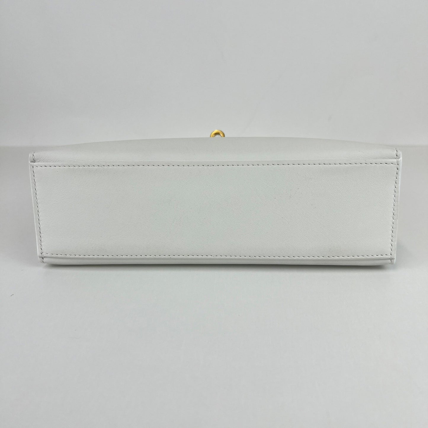 Pochette kelly ポシェットケリー Blanc ブラン B刻 Swift スイフト GHW ゴールド金具