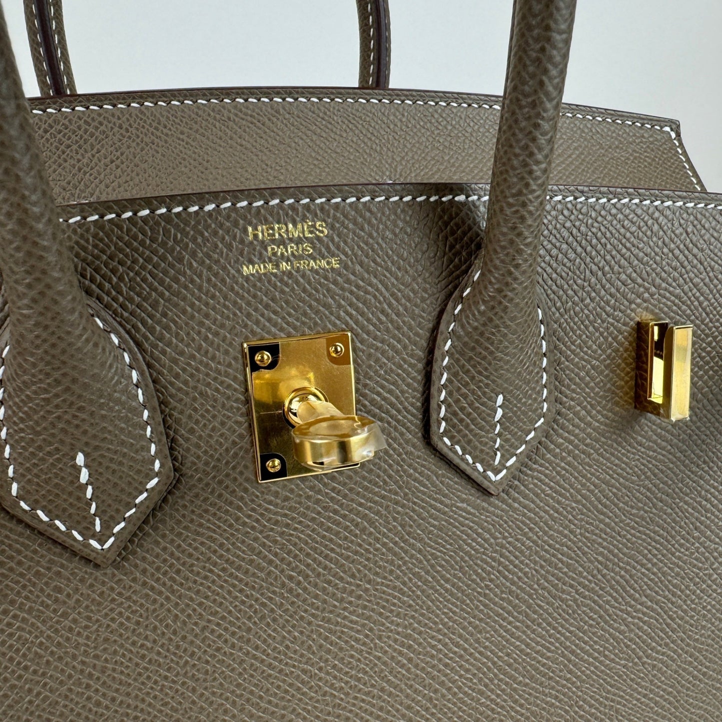 Birkin25 バーキン25 Etoupe エトープ GHW ゴールド金具 W刻印 Epsom エプソン