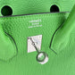 Birkin25 バーキン25 Vert Yucca ヴェールユッカ Togo トゴ PHW シルバー金具 B刻印