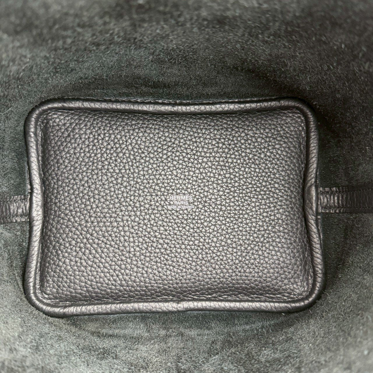 Picotin Lock PM ピコタンロック18 Black ブラック  PHW シルバー金具 Clemance クレマンス Stamp-K K刻印