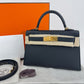 Mini kelly ミニケリー Black ブラック GHW ゴールド金具 Stamp-W W刻印 Epsom エプソン