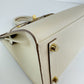 Birkin25 sellier バーキン25 セリエ Craie クレ GHW ゴールド金具 B刻 Epsom エプソン