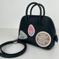 Hermès エルメス Bolide 1923 mini Pique Colle ボリード1923ミニ ピケ コレ 100周年記念モデル Stamp-W W刻印 Chevre シェーブル Black ブラック PHW シルバー金具