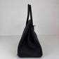Birkin30 バーキン30 Stamp-W W刻印 Togo トゴ Black ブラック PHW シルバー金具