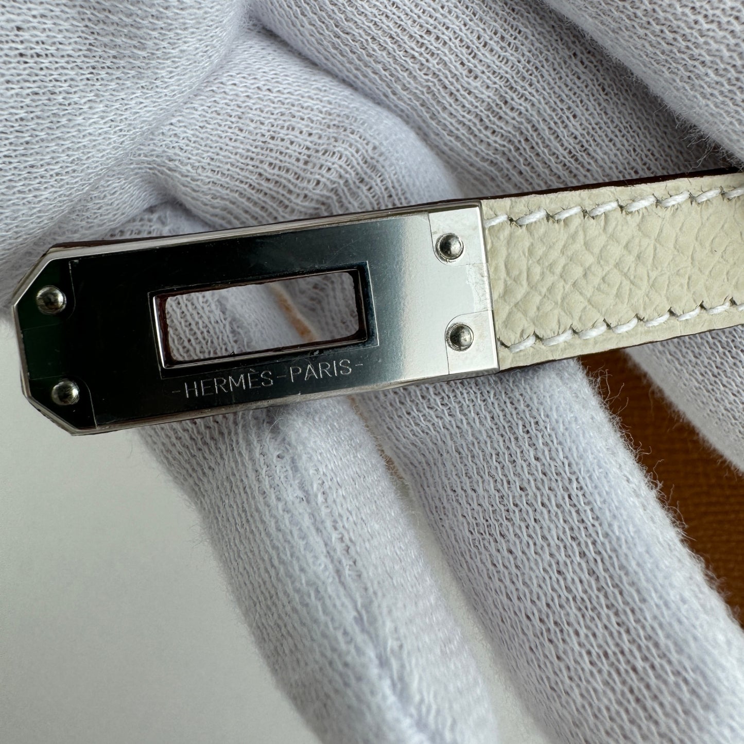 Mini kelly tricolor verso ミニケリートリコロールヴェルソ Gold/Craie/Black/Blue saphir ゴールド/クレ/ブラック/ブルーサフィール Epsom エプソン PHW シルバー金具 Stamp-U U刻印