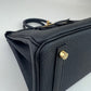 Birkin25 バーキン25 Black ブラック GHW ゴールド金具　Togo トゴ　Stamp-W W刻