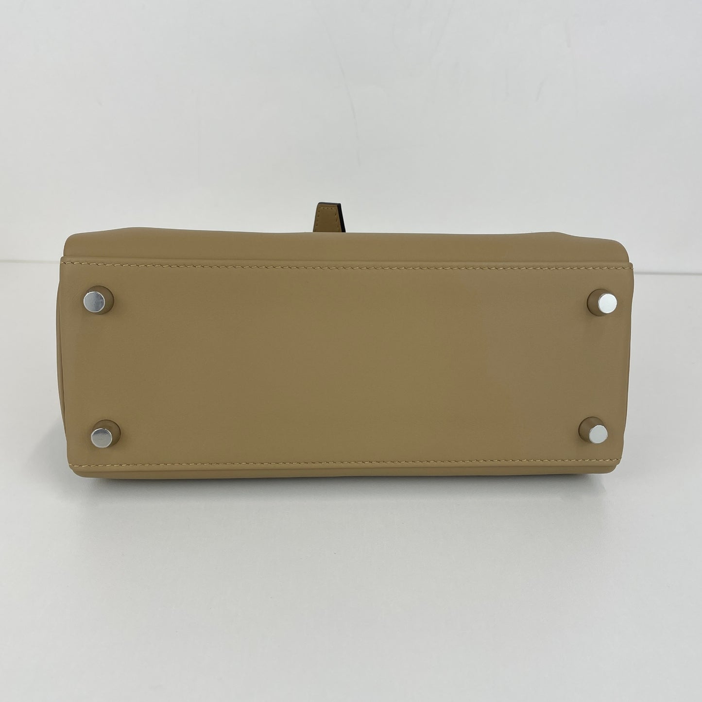 Kelly25 colormatic ケリー25カラーマティック Poussiere プシエール PHW シルバー金具 Stamp-K K刻