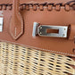 Birkin25 Picnic バーキン25 ピクニック Gold ゴールド Swift/Rattan スイフト/ラタン PHW シルバー金具 Stamp-U U刻印