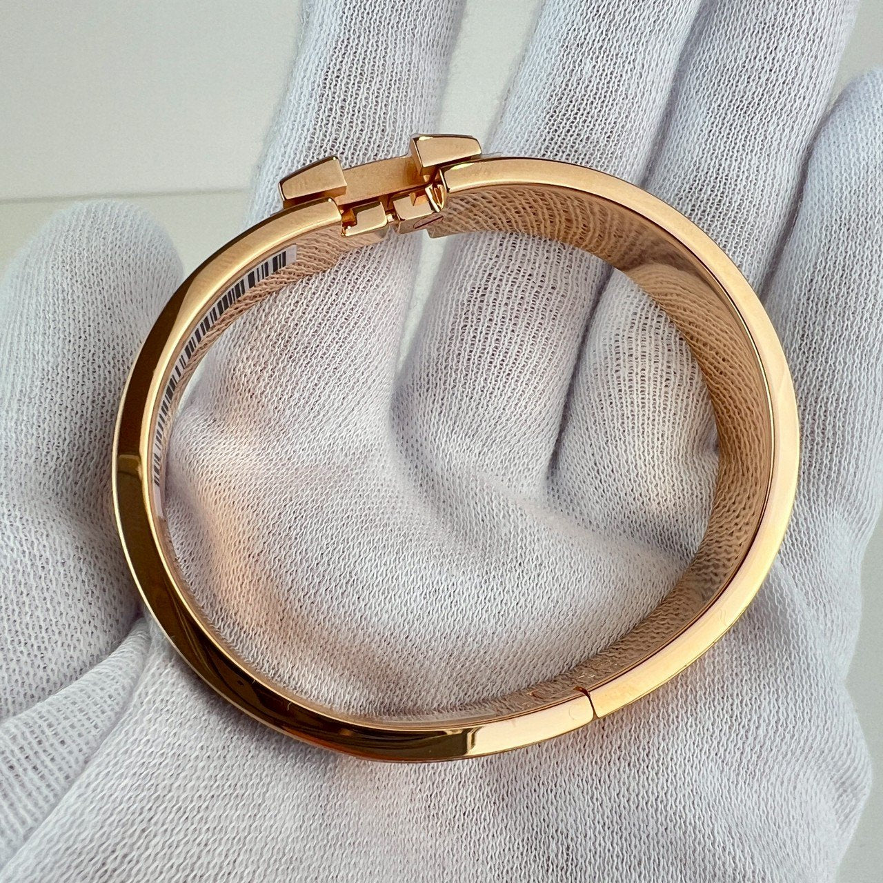 Clic H Bracelet クリックH ブレスレット Rose gold plated ローズゴールドプレーテッド Marron grace マロングラッセ