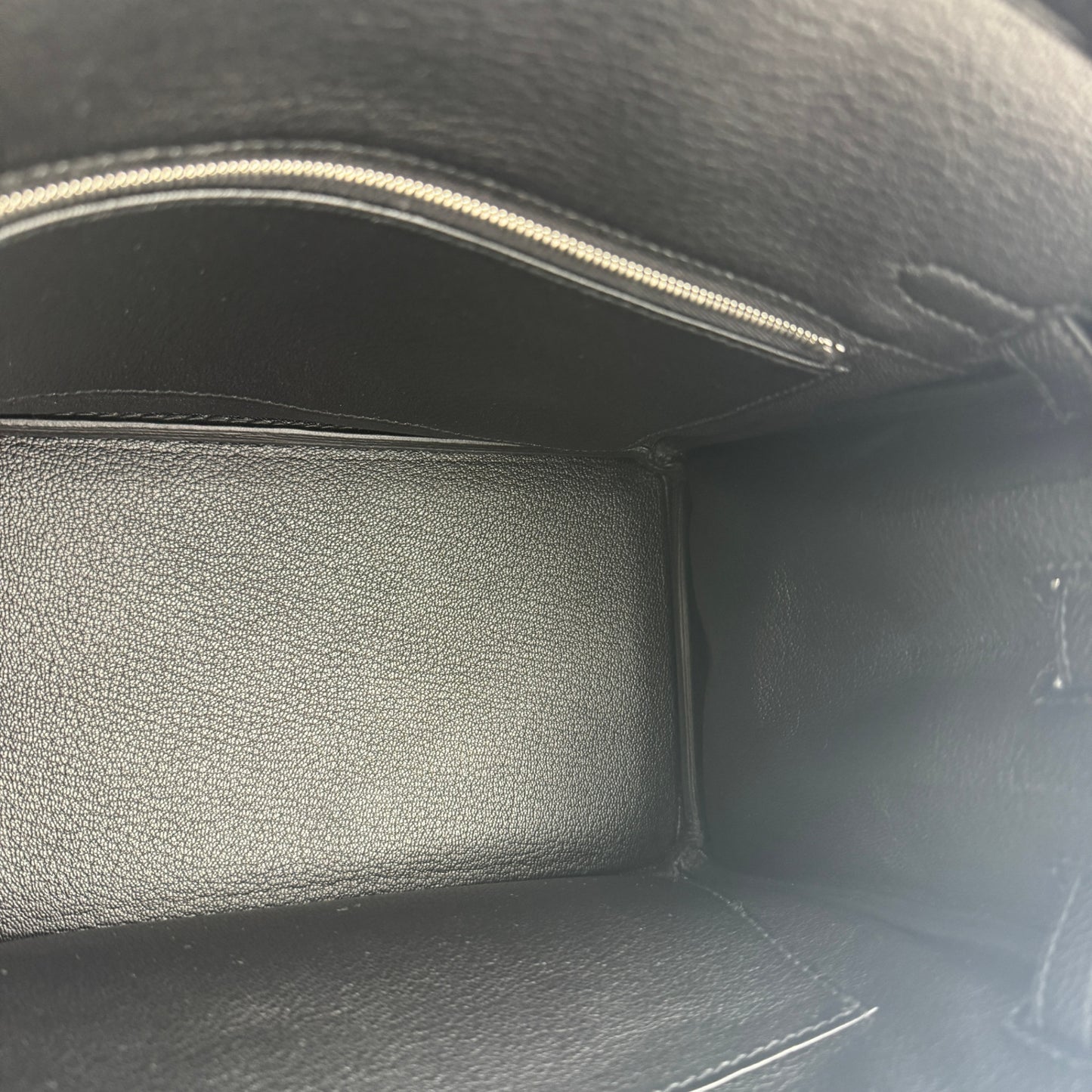 Birkin25 バーキン25 Stamp-K K刻印 Togo トゴ Black ブラック PHW シルバー金具