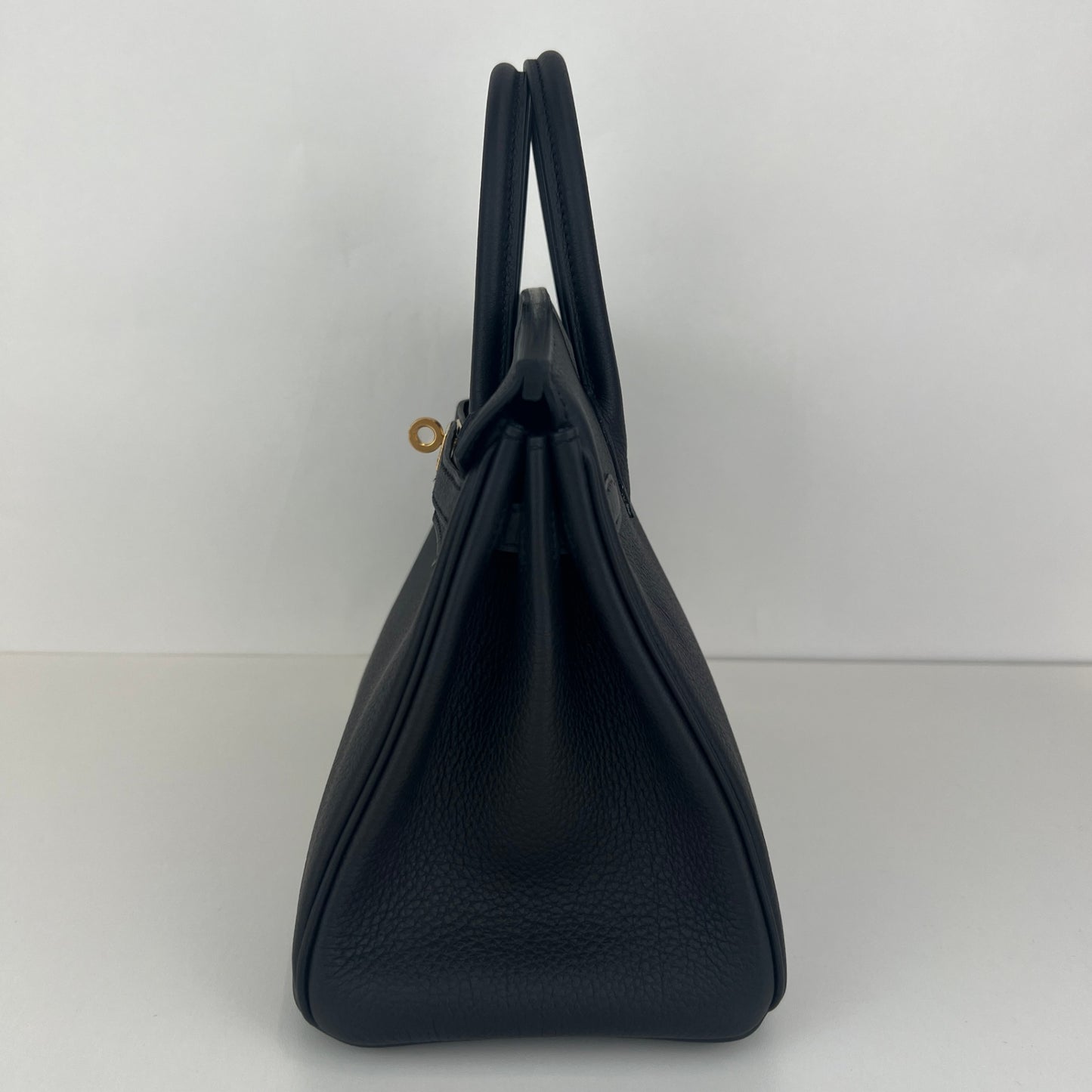 Birkin25 Verso バーキン25ヴェルソ Black/Blue saphir/ブラック/ブルーサファイヤ  GHW ゴールド金具 Togo トゴ Stamp-K K刻印