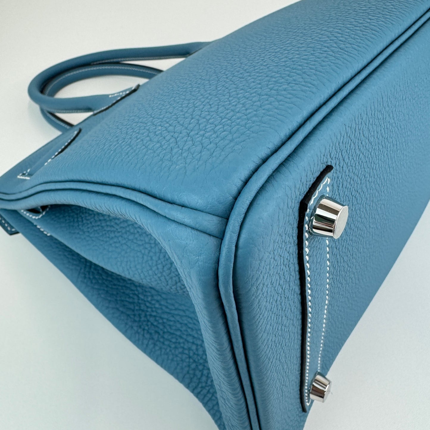 Birkin30 バーキン30 New blue jean ニューブルージン PHW シルバー金具 Stamp-W W刻印 Togo トゴ