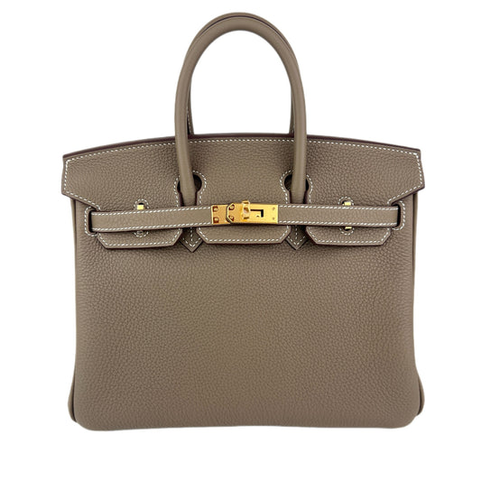 Birkin25 バーキン25 Etoupe エトープ Togo トゴ GHW ゴールド金具 Stamp-K K刻印