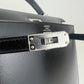 新品未使用 HERMES Birkin25 バーキン25 Black ブラック Boxcalf ボックスカーフ PHW シルバー金具 Stamp-K K刻印