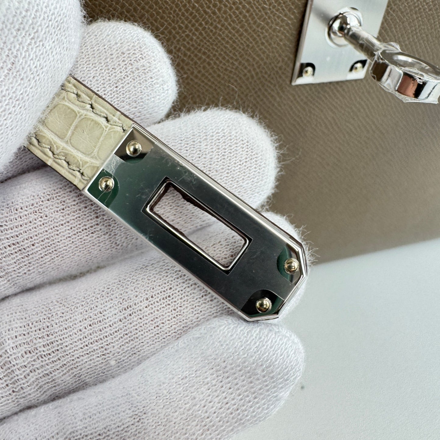 Mini kelly touch ミニケリータッチ Etoupe エトゥープ Beton ベトン Stamp-K K刻印