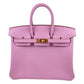 Birkin25 バーキン25 Mauve sylvester モーヴシルベストル RGHW ローズゴールド金具 Swift スイフト Stamp-B B刻印