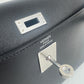 Kelly elan Black ブラック Madame マダム PHW シルバー金具 Stamp-K K刻印