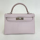 Mini kelly ミニケリー Mauve Sylvestre　モーヴシルベストル  PHW シルバー金具 Epsom エプソン Stamp-B B刻印
