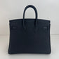 Birkin25 バーキン25 Black ブラック　 GHW ゴールド金具　Stamp-K K刻
