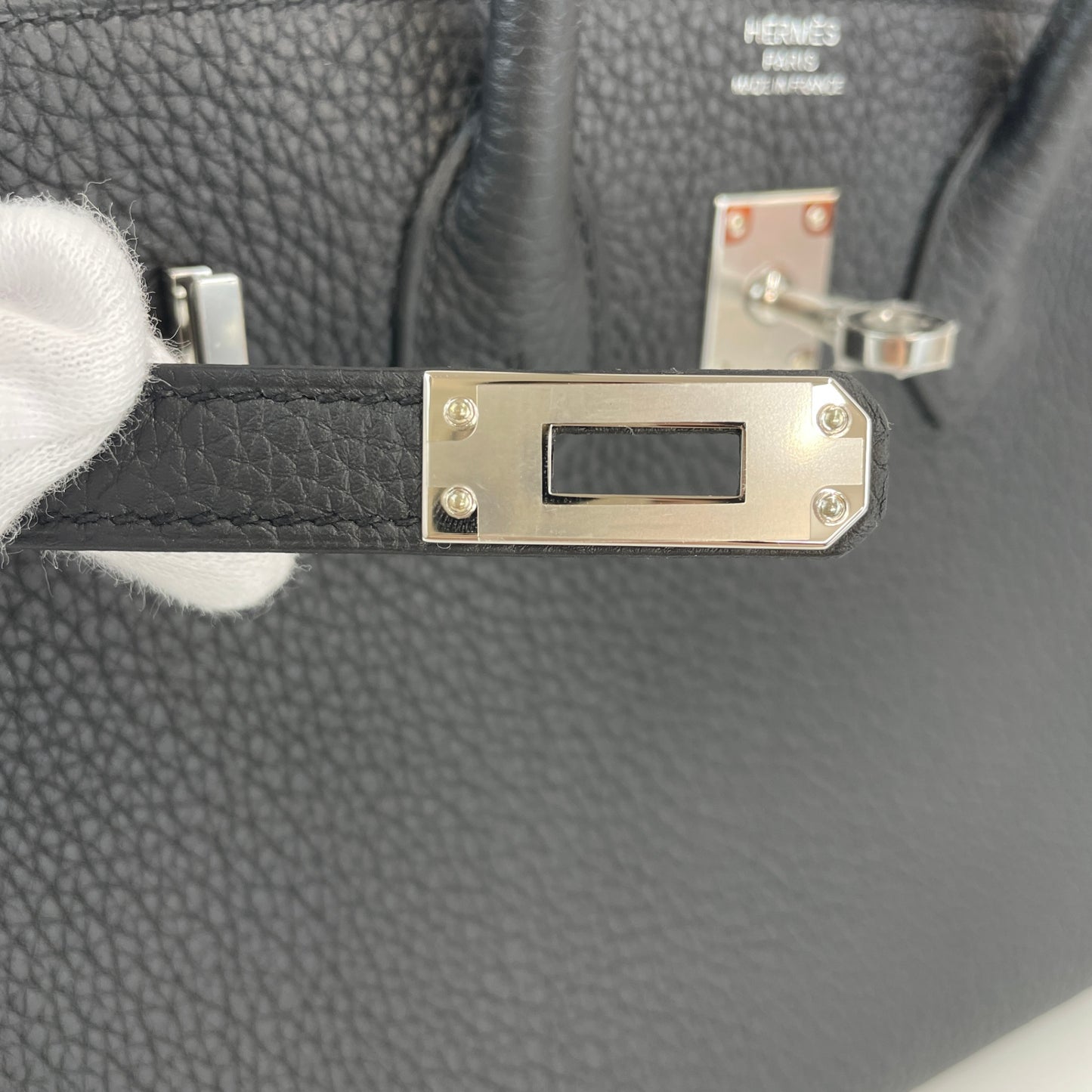 Birkin25 バーキン25 Black ブラック  PHW シルバー金具 Togo トゴ Stamp-K K刻印