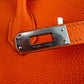 Birkin25 バーキン25 Orange minium オレンジミニマム PHW シルバー金具 Togo トゴ B刻