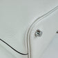 Picotin Lock PM ピコタンロック PM White ホワイト Taurillon Clemence トリヨンクレマンス PHW シルバー金具 Stamp-W W刻印
